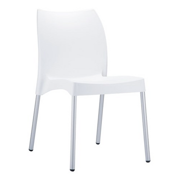 Vita Chair White 450mm Siesta