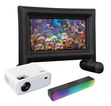 Laser Outdoor Cinema Projector Bundle