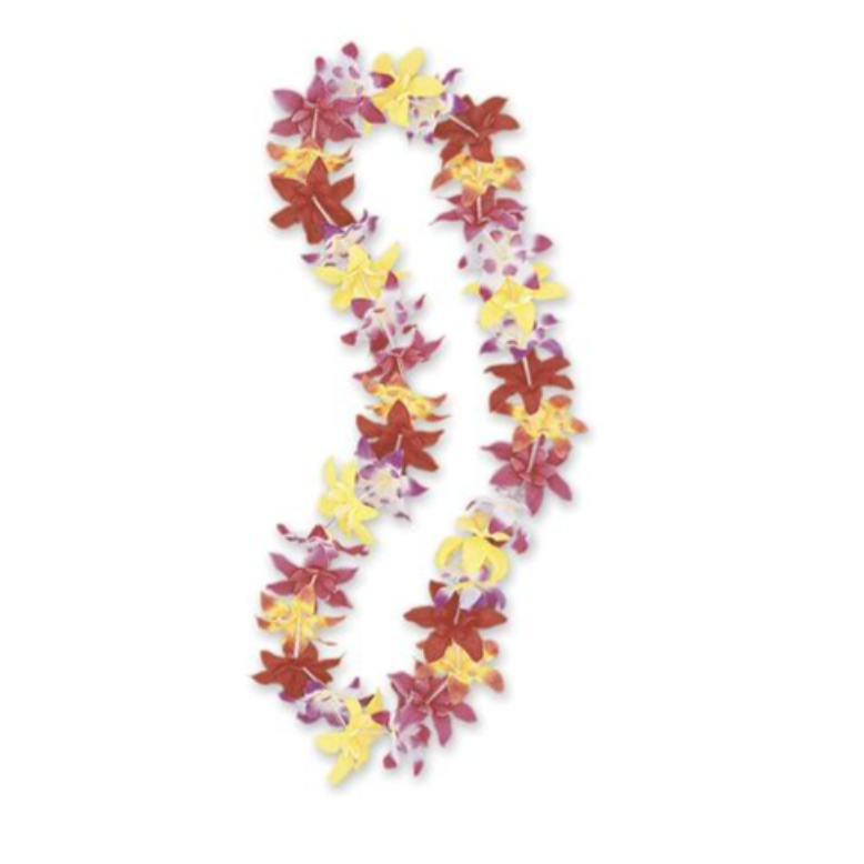 Hawaiian Tropical Flower Lei