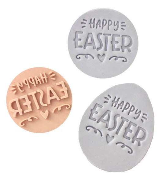 Happy Easter Embosser Little Biskut