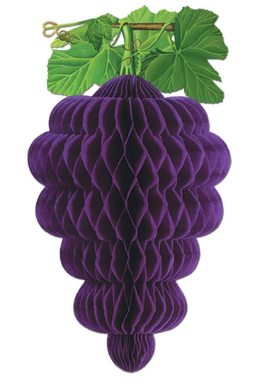 Grape Tissue Decoration 43cm