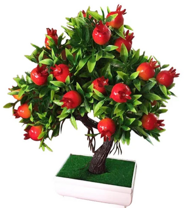 1Pc Potted Artificial Tree Fruit Plant Bonsai Stage Garden Wedding Party Décor