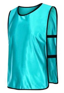 4 Pack Pinnies Scrimmage Vests LAKE BLUE - M