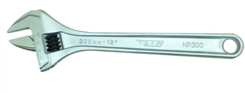 WRENCH ADJUSTABLE 300MM HIGH GRADE CHROME VANADIUM TTI