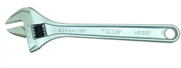 WRENCH ADJUSTABLE 300MM HIGH GRADE CHROME VANADIUM TTI