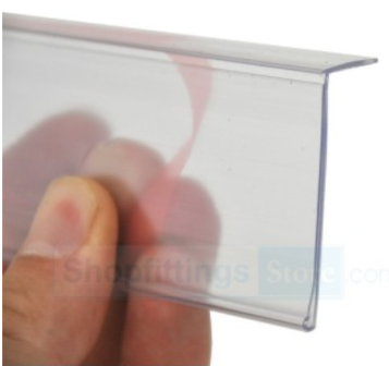 Top Mounting Angle Data Strip Adhesive 39 x 900 mm Clear  .DS-T39-900