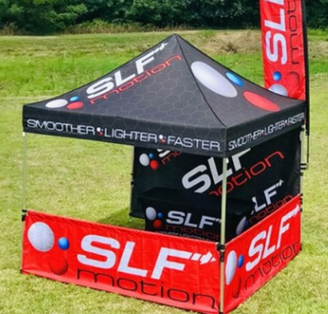 3x3 Mtre Marquee with Heavy Duty Frame & Custom Canopy