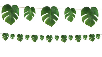 Palm Leaves Garland Banner - 2.74m