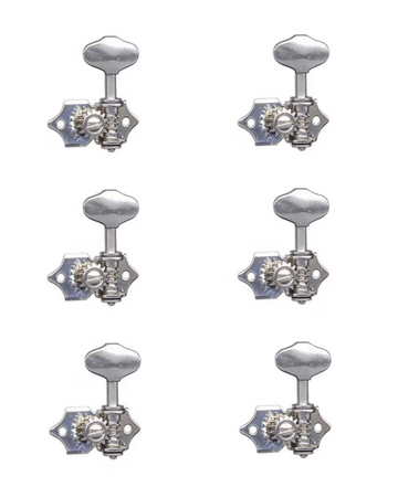 Deluxe Vintage Series Nickel Machine Heads