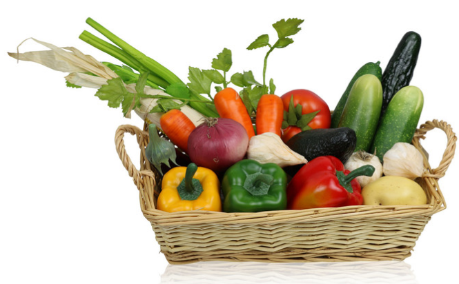 Vegetable Basket - 13.5" X 9.5" X 4"