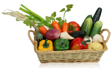 Vegetable Basket - 13.5" X 9.5" X 4"