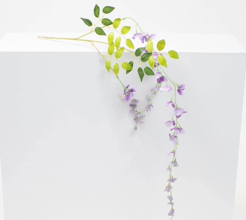 Medium Premium Wisteria Stems - Purple (1.2m)