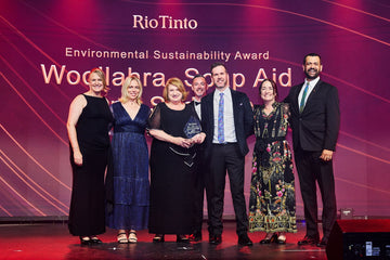 Back-to-Back Success: Woollahra Wins Environmental Sustainability Award at Rio Tinto Supplier Recognition Awards