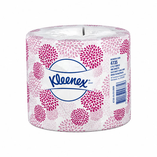KLEENEX 4735 Toilet Tissue exact product packaging on pure white
