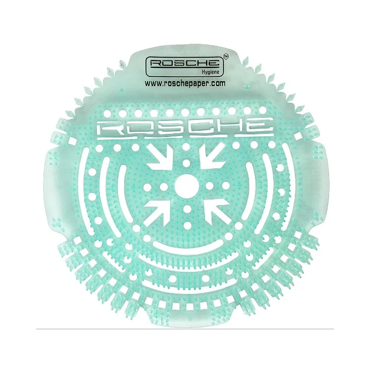 Rosche 8753 Wave urinal mat Cotton Candy pale aqua product
