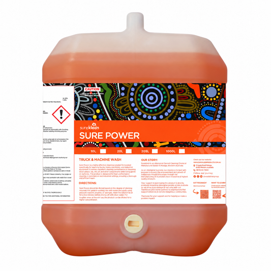 Surekleen Sure Power 20L truck and machinery wash