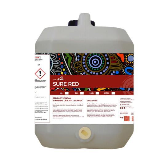 Surekleen Sure Red 20L red dust and mineral deposit cleaner