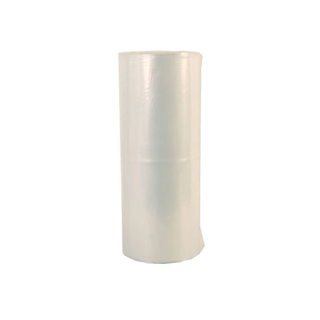 Surepak LTR240-30C 240L natural clear bin liner roll on white
