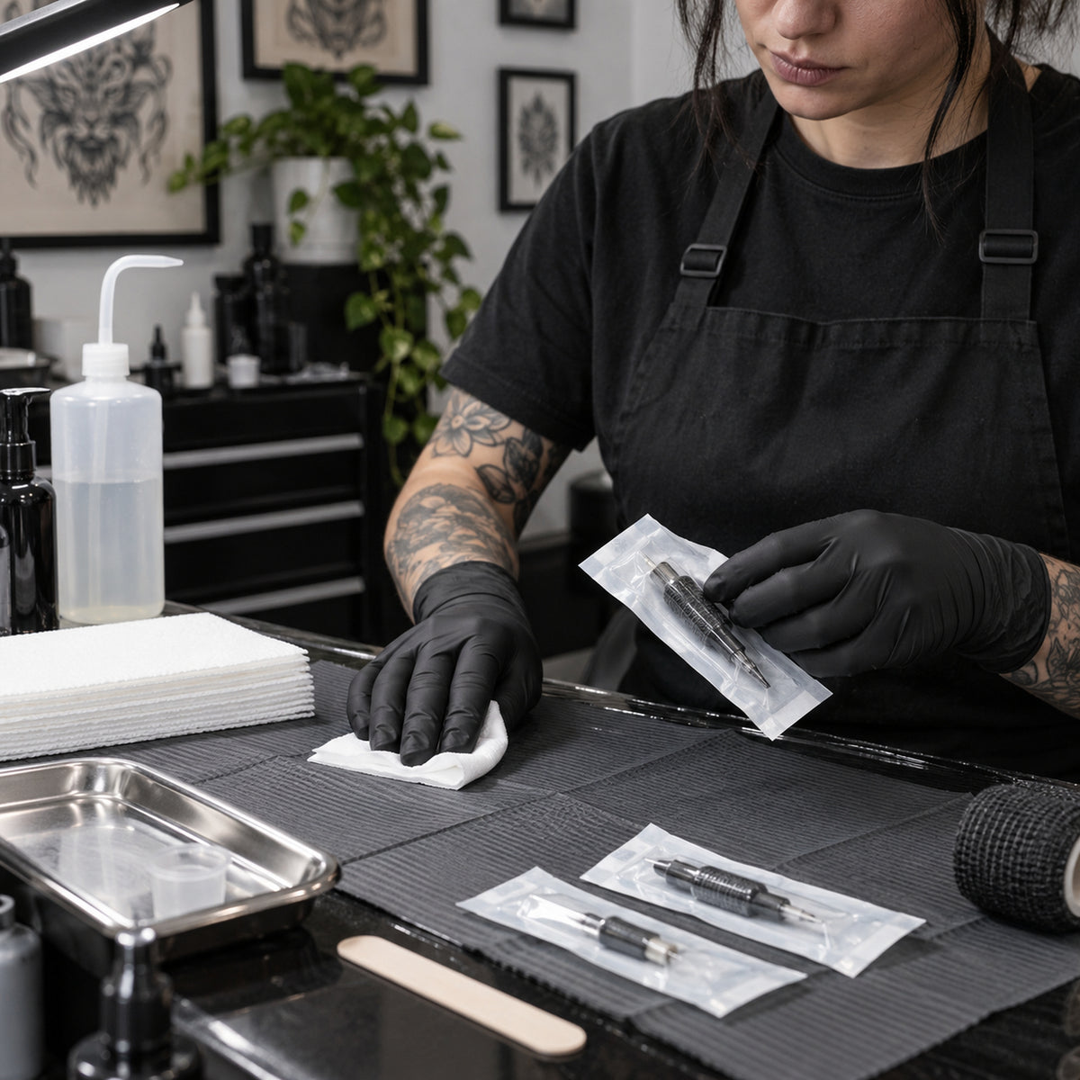 03 pro val black duo pf medium tattoo workstation
