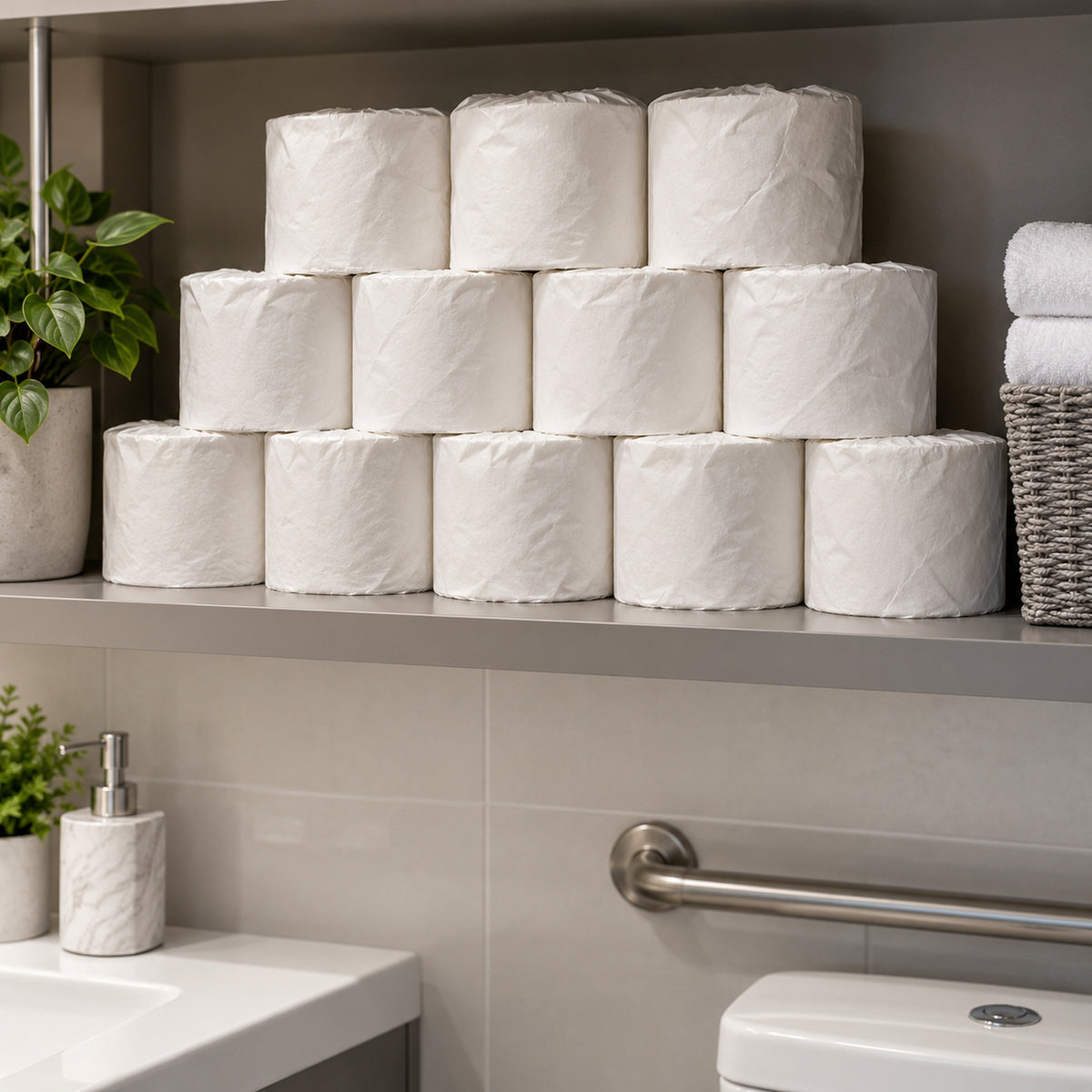 scott 5741 toilet tissue 2 ply 400 sheet workplace lifestyle image
