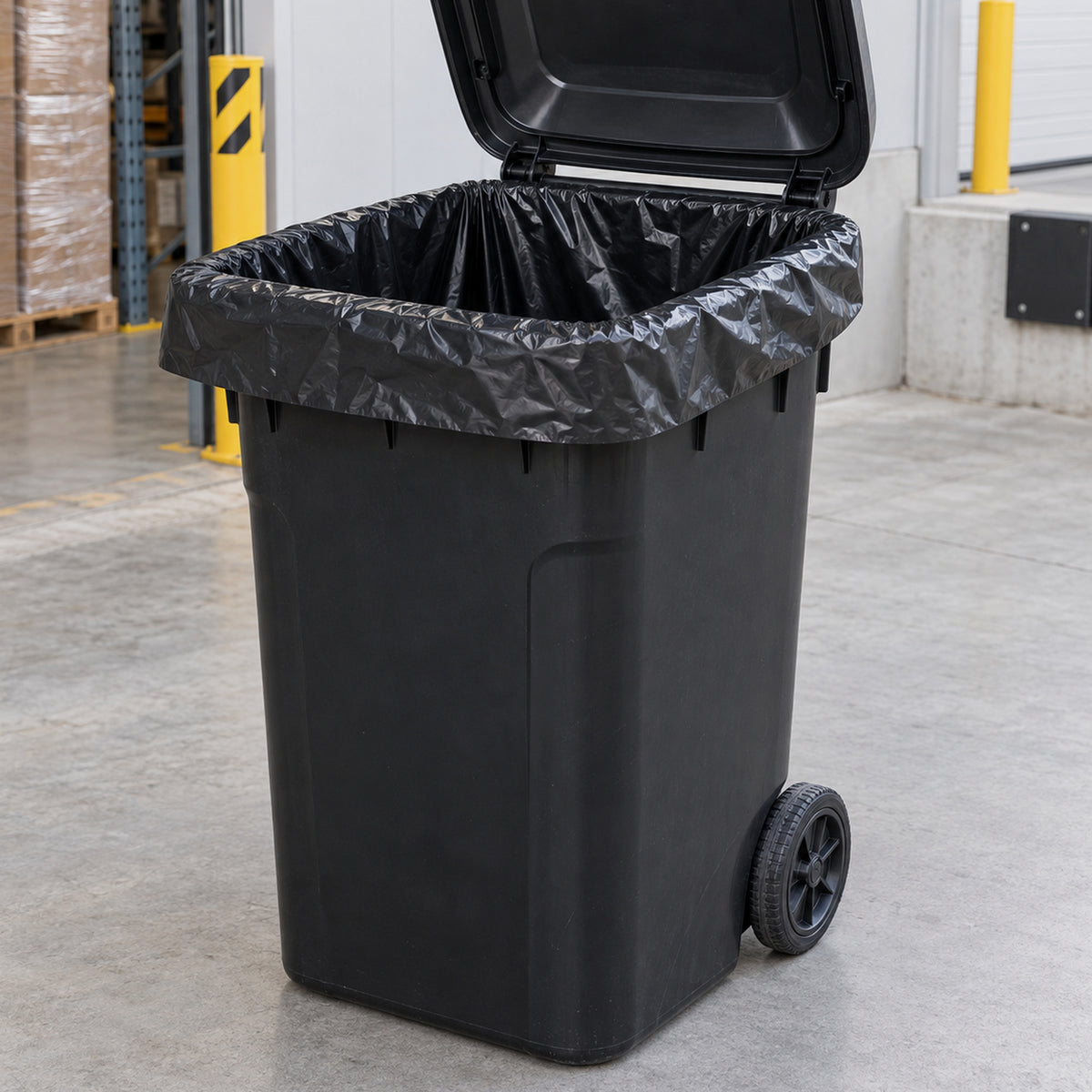 120L bin liner facilities management application
