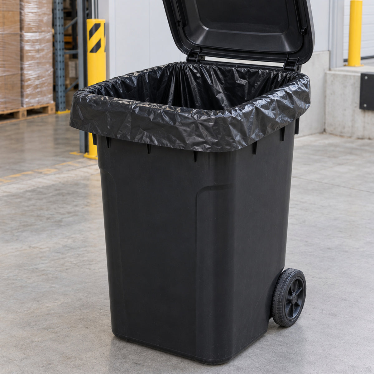 240L bin liner facilities management application
