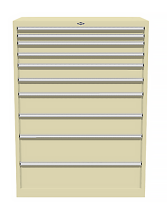 CABINET STORAGE - Type M1500-10 (BAC BEIGE) - 1010mm wide x 575mm deep x 1500mm high