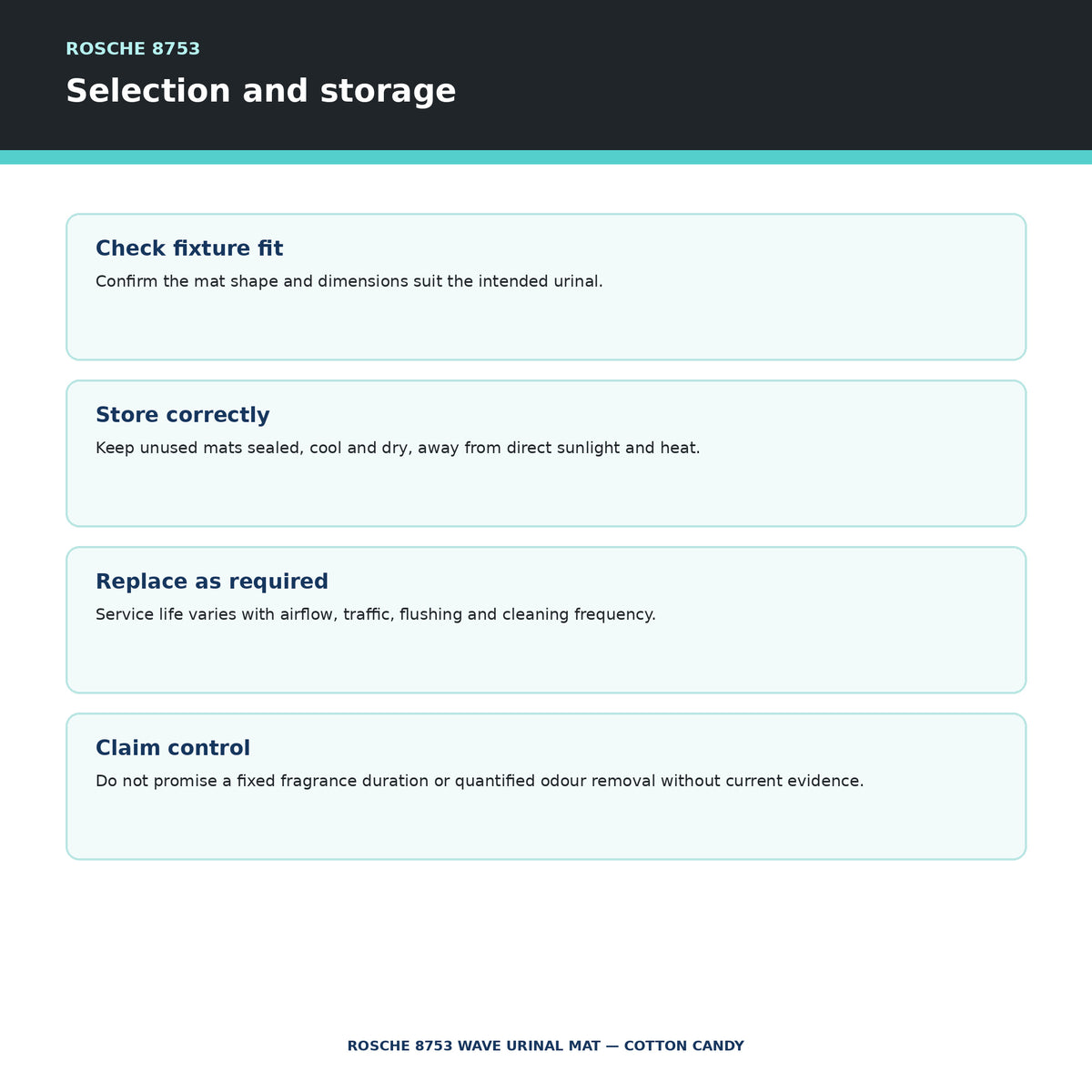 Rosche 8753 workplace applications
