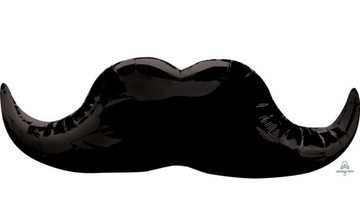 Balloon Foil SuperShape Moustache - 88 x 30cm