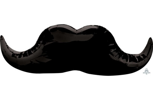 Balloon Foil SuperShape Moustache - 88 x 30cm