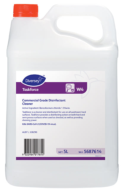 Diversey Taskforce Commercial Grade Disinfectant Cleaner 5L