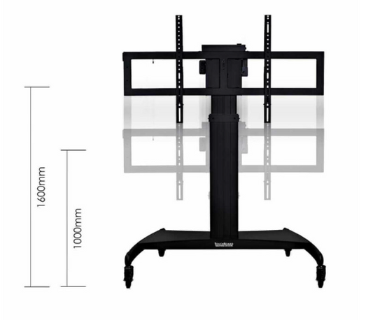 The TouchBoard Mobile Height Adjustable System – Centre Lift motorised height adjustment for TV's 55