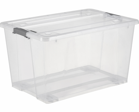 All Set 50L Clear Modular Storage Container