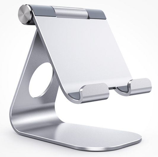 Desktop Stand Holder Dock - Silver