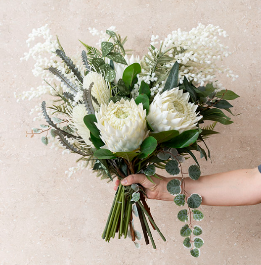 Australian Native Wattle White (85cmH)