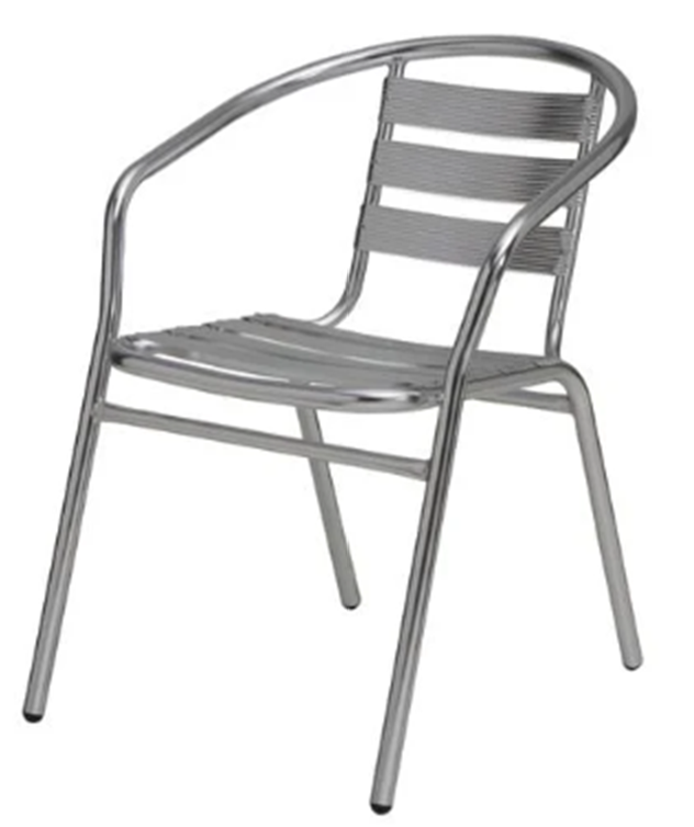 Chair Aluminium Marquee Polish Finish (1 unit)