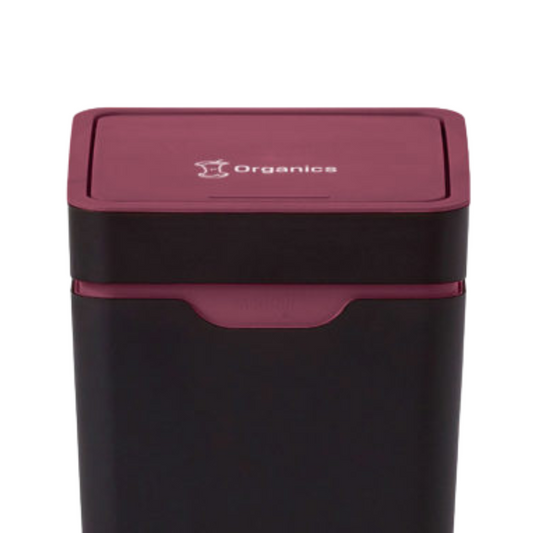 Method Recycling Bin 60L - Touch Lid - Maroon Organics