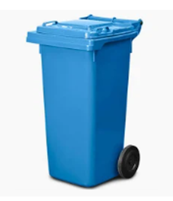 120L Wheelie Bin (Blue)