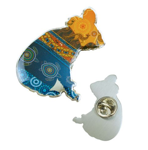 Koala Lapel Pin - 25 x 22mm - NAIDOC 2025