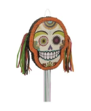 Day Of Dead Halloween Scary Party Pinata Pinyata Fun Game Treat Lollies Box Skul