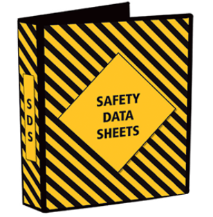 SDS Folder – Yellow/Black