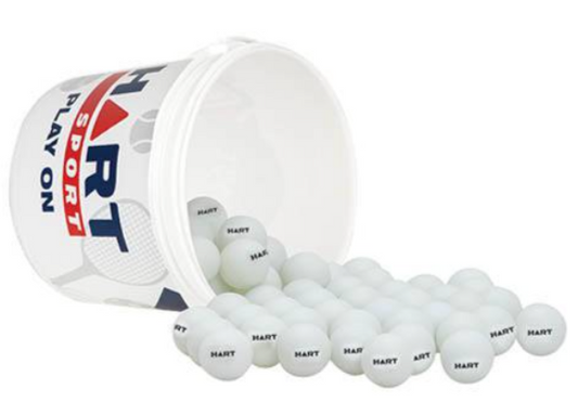 HART Bucket of Table Tennis Balls