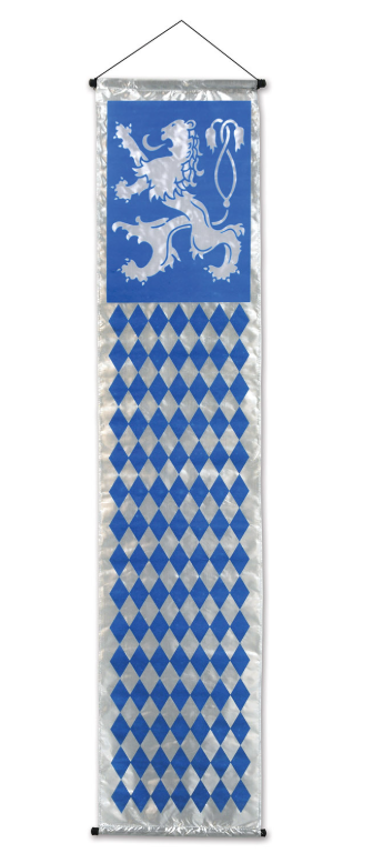 Oktoberfest Velvet/Lamé Hanging Panel - 31cm x 144cm
