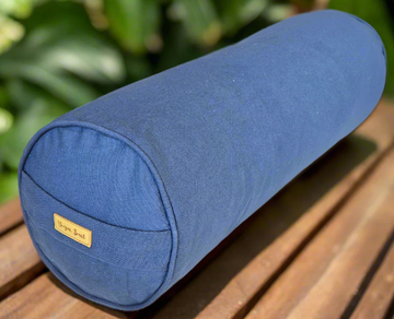 Round Yoga Bolster Pure - Navy