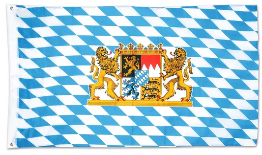 Oktoberfest Bavarian Flag Banner - 152cm x 91cm