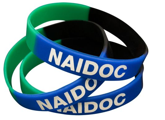 NAIDOC Wristband silicone - TSI - NAIDOC 2025