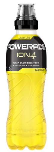 LEMON LIME SIP CAP SPORTS DRINK 600ML - Carton of 12