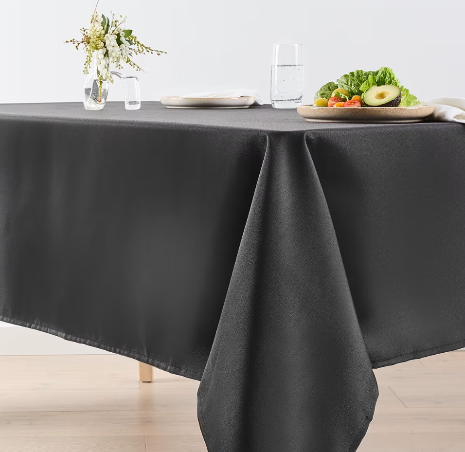 Black Tablecloth