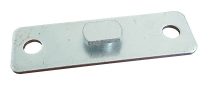 Wall Mount Bracket for 50mm Pitch Chrome .G-30X30-POST-WALL-BR-C