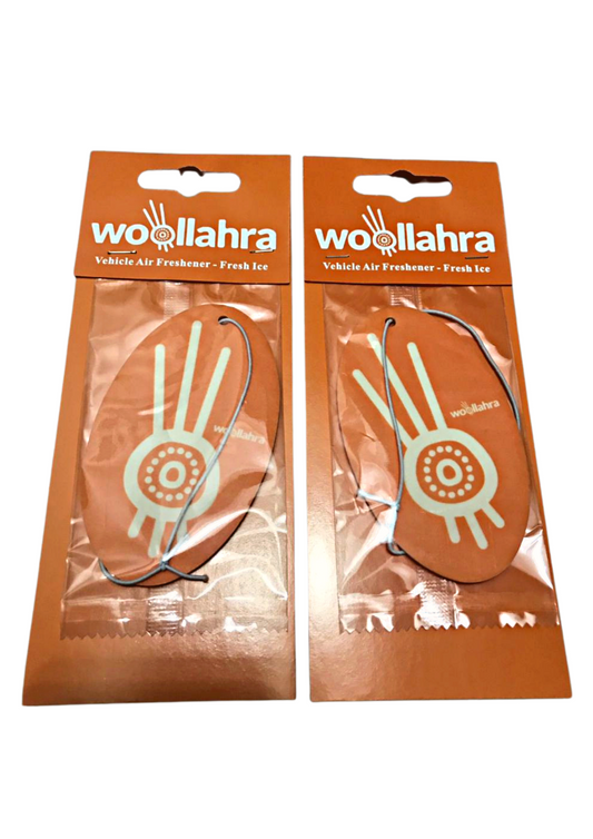 Woollahra Vehicle Air Fresheners, Fresh Ice, 60pk